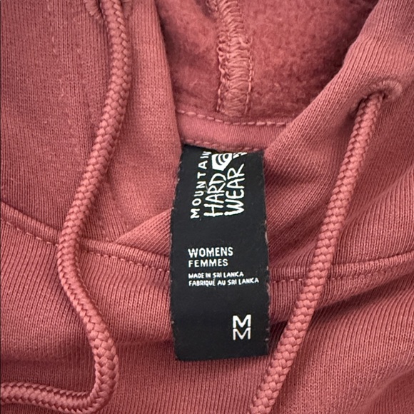 Women’s Rust Red Pullover Hoodie Sweatshirt - Picture 2 of 2